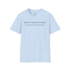 Worlds Okayest Grandpa T-Shirt