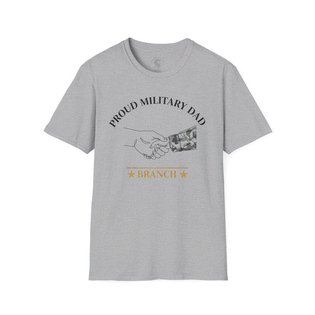 Proud Military Dad Branch T-Shirt
