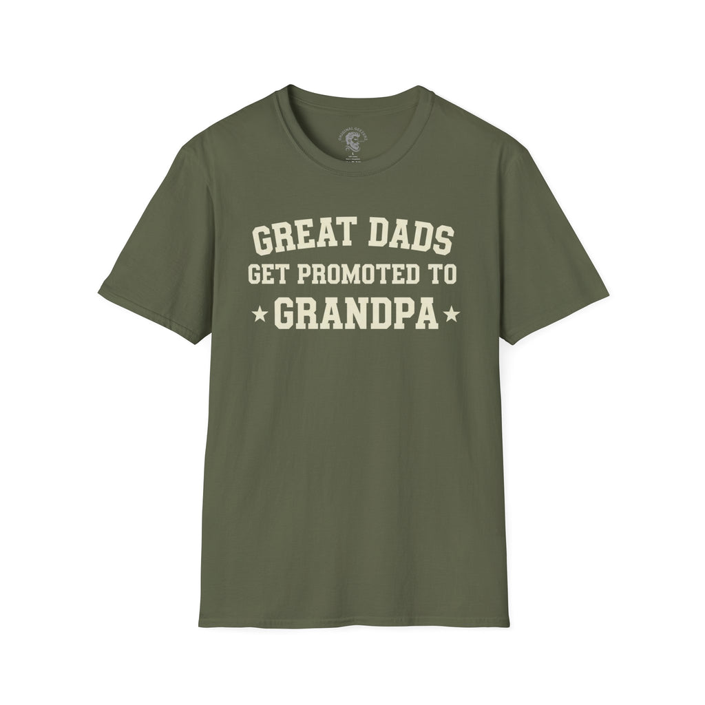 Great Dads Get Promoted T-Shirt