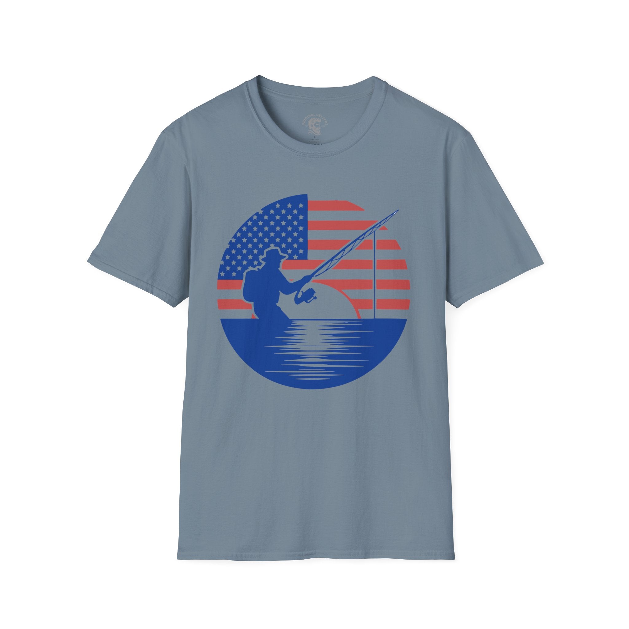 Patriotic Fishing T-Shirt