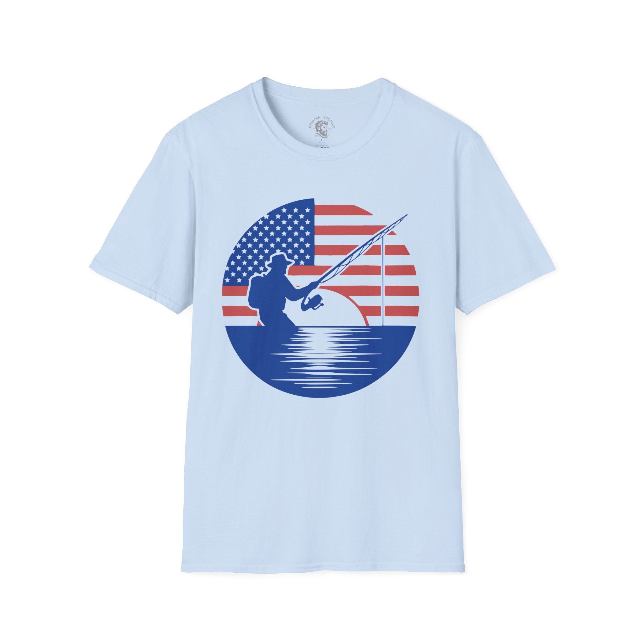 Patriotic Fishing T-Shirt