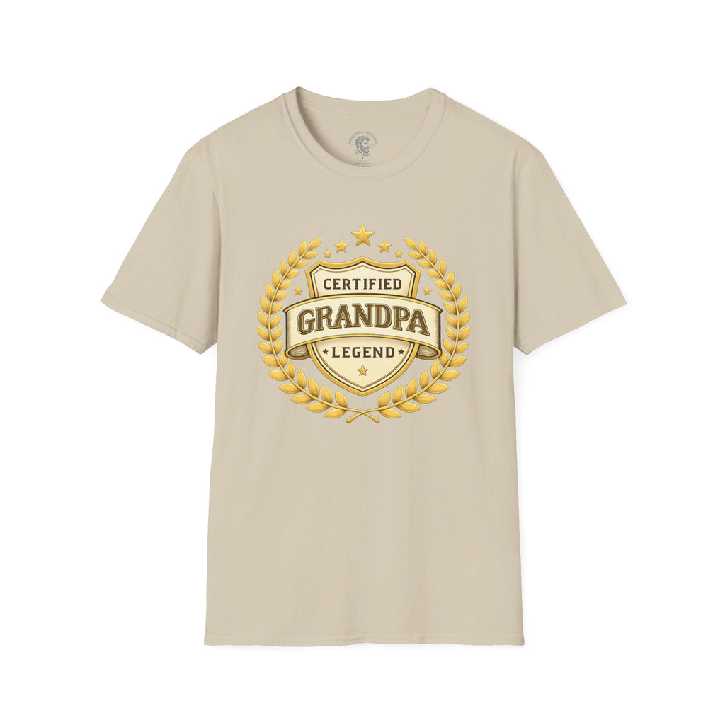Certified Grandpa T-Shirt