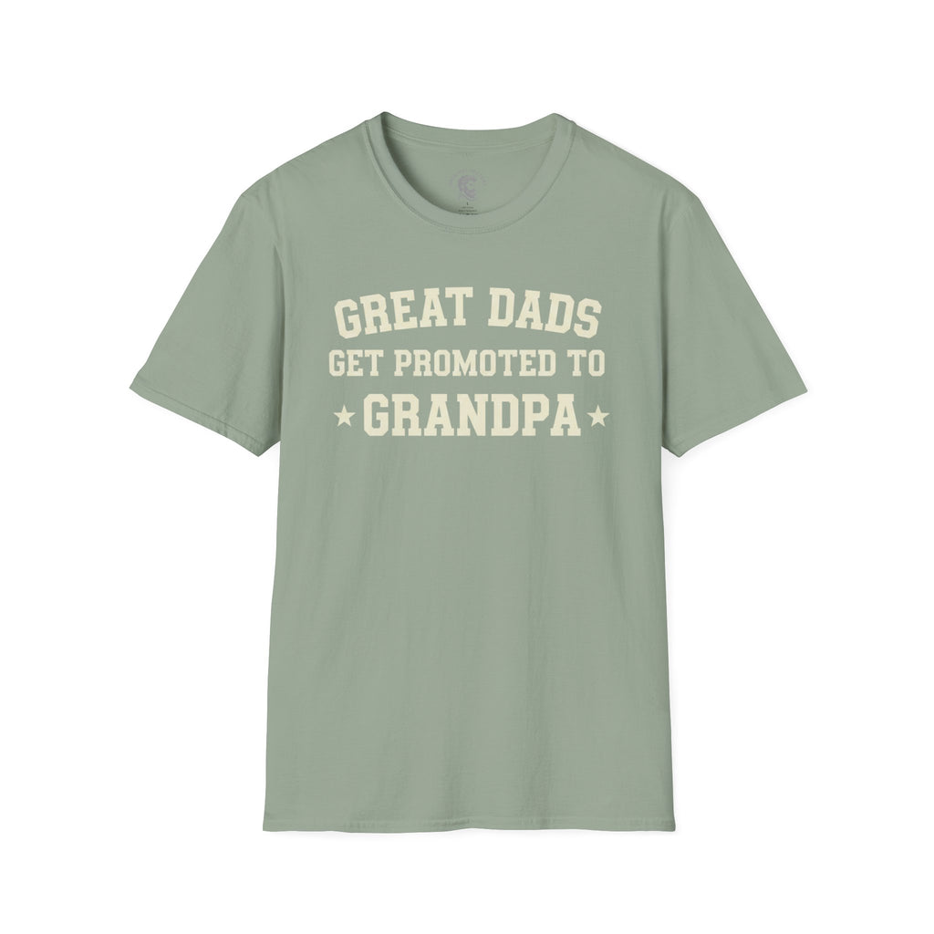Great Dads Get Promoted T-Shirt