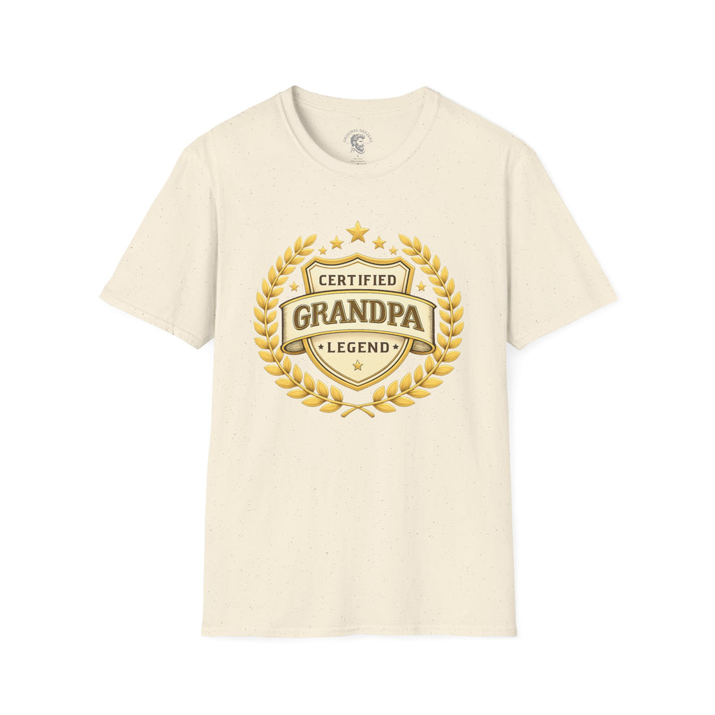 Certified Grandpa T-Shirt