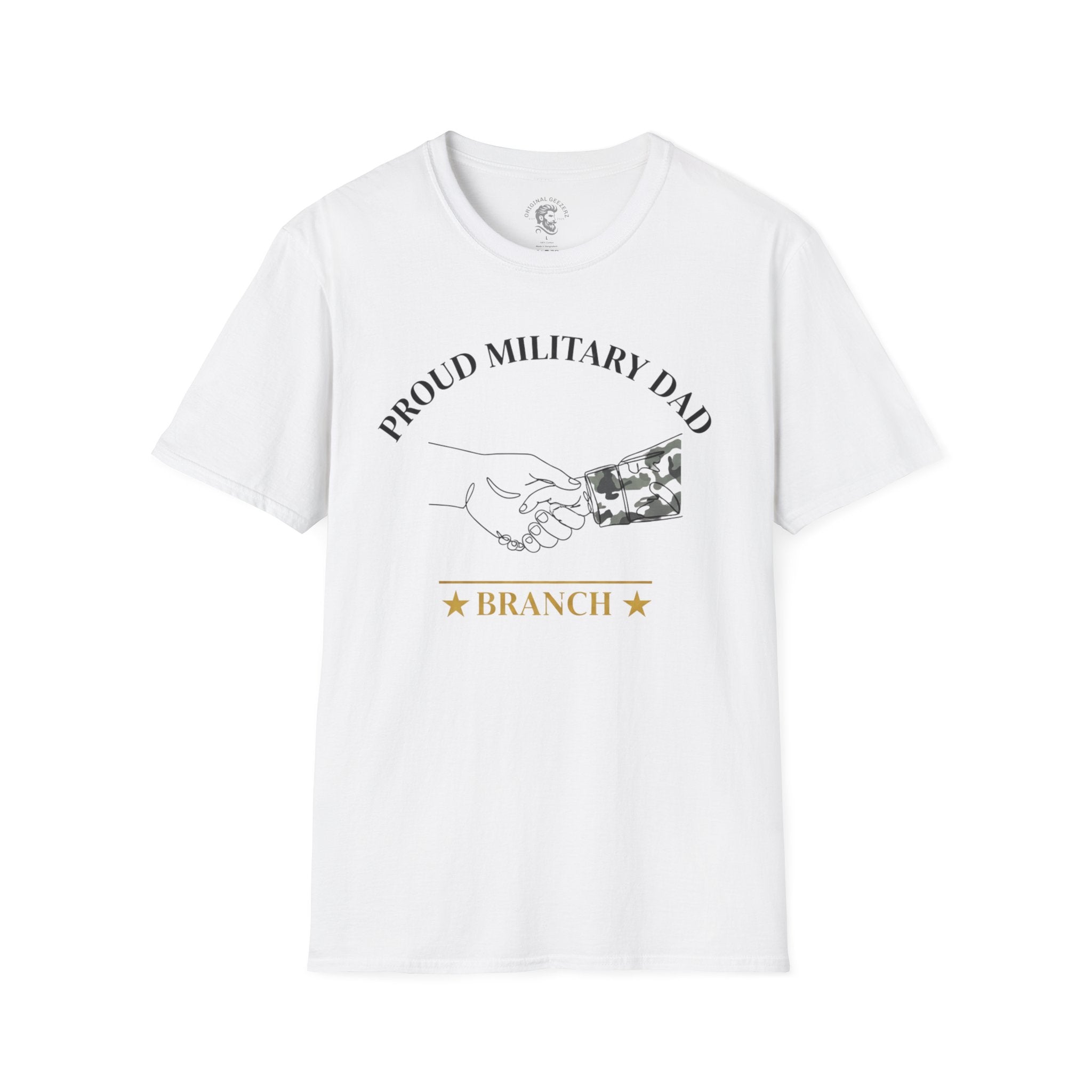 Proud Military Dad Branch T-Shirt