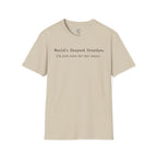 Worlds Okayest Grandpa T-Shirt
