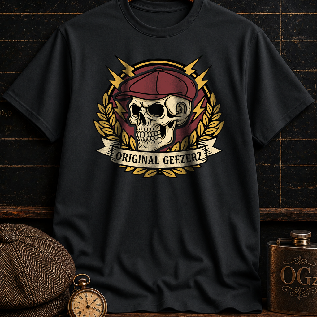Skull with Hat T-Shirt