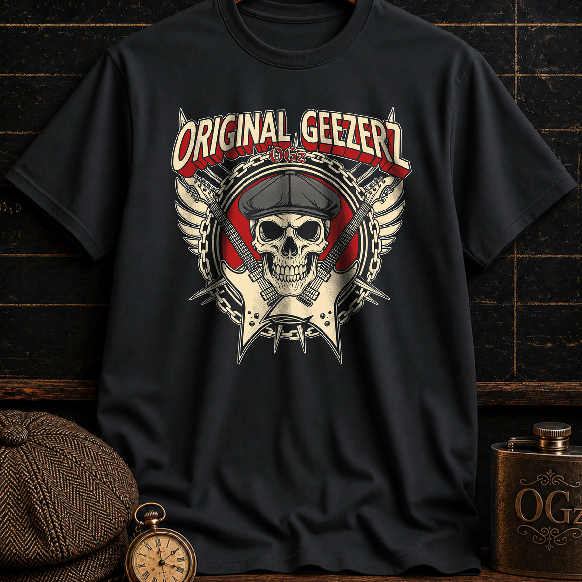 OGz-Skull & Guitars T-Shirt