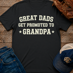 Great Dads Get Promoted T-Shirt
