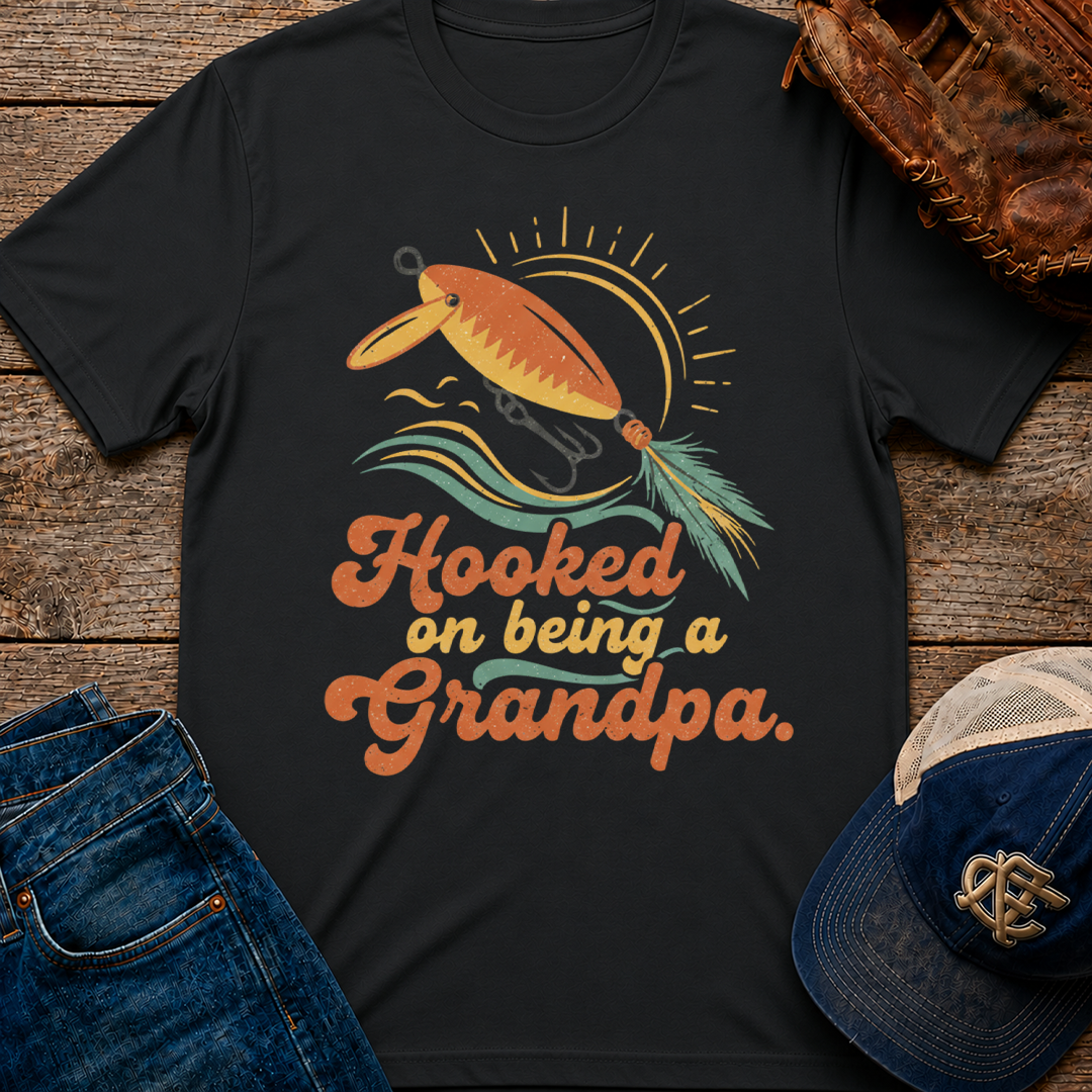 Hooked Grandpa T-Shirt