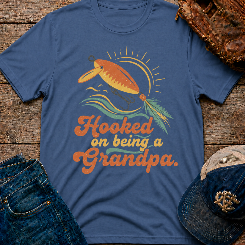 Hooked Grandpa T-Shirt