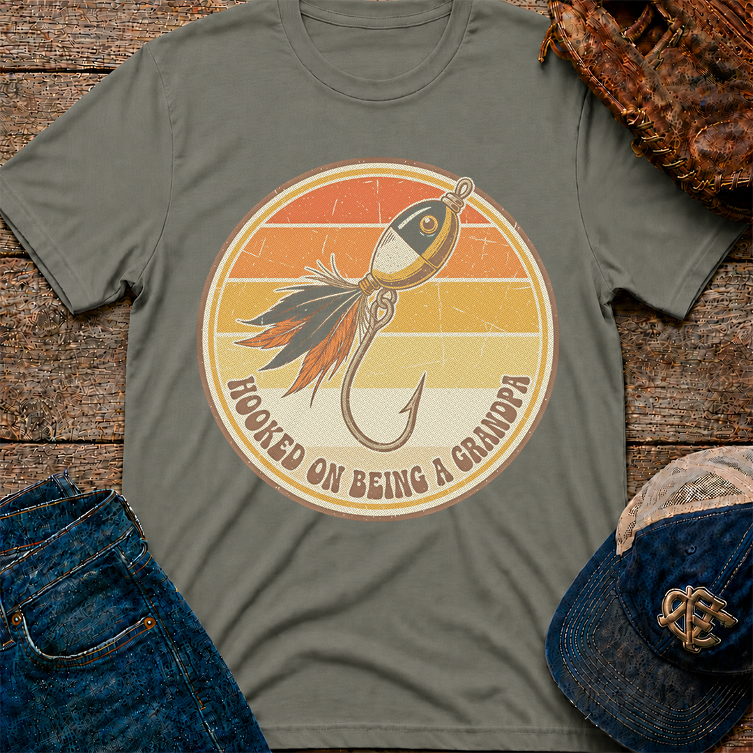 Hooked Grandpa T-Shirt