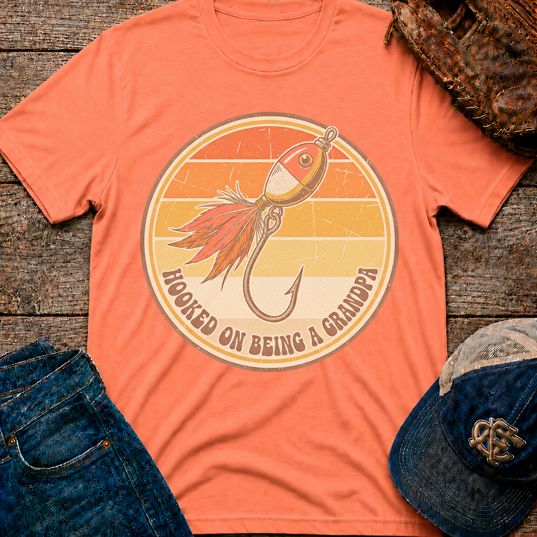 Hooked Grandpa T-Shirt