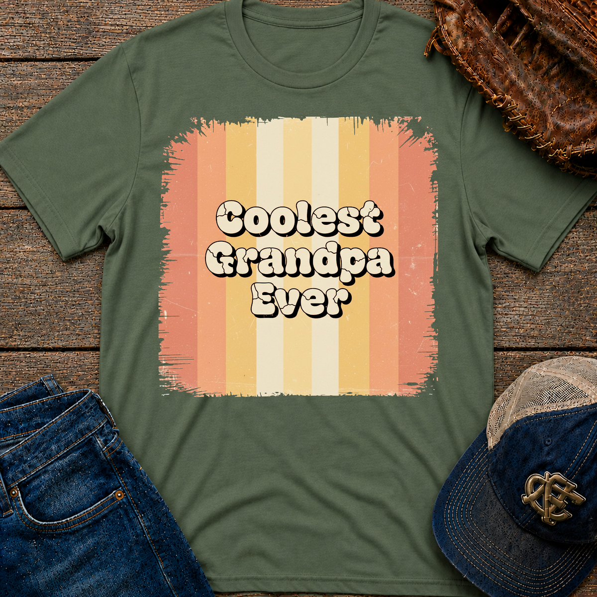 Coolest Grandpa T-Shirt