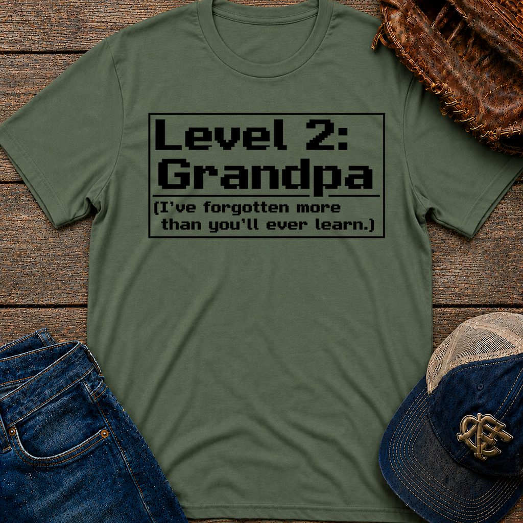 Level 2: Grandpa T-Shirt