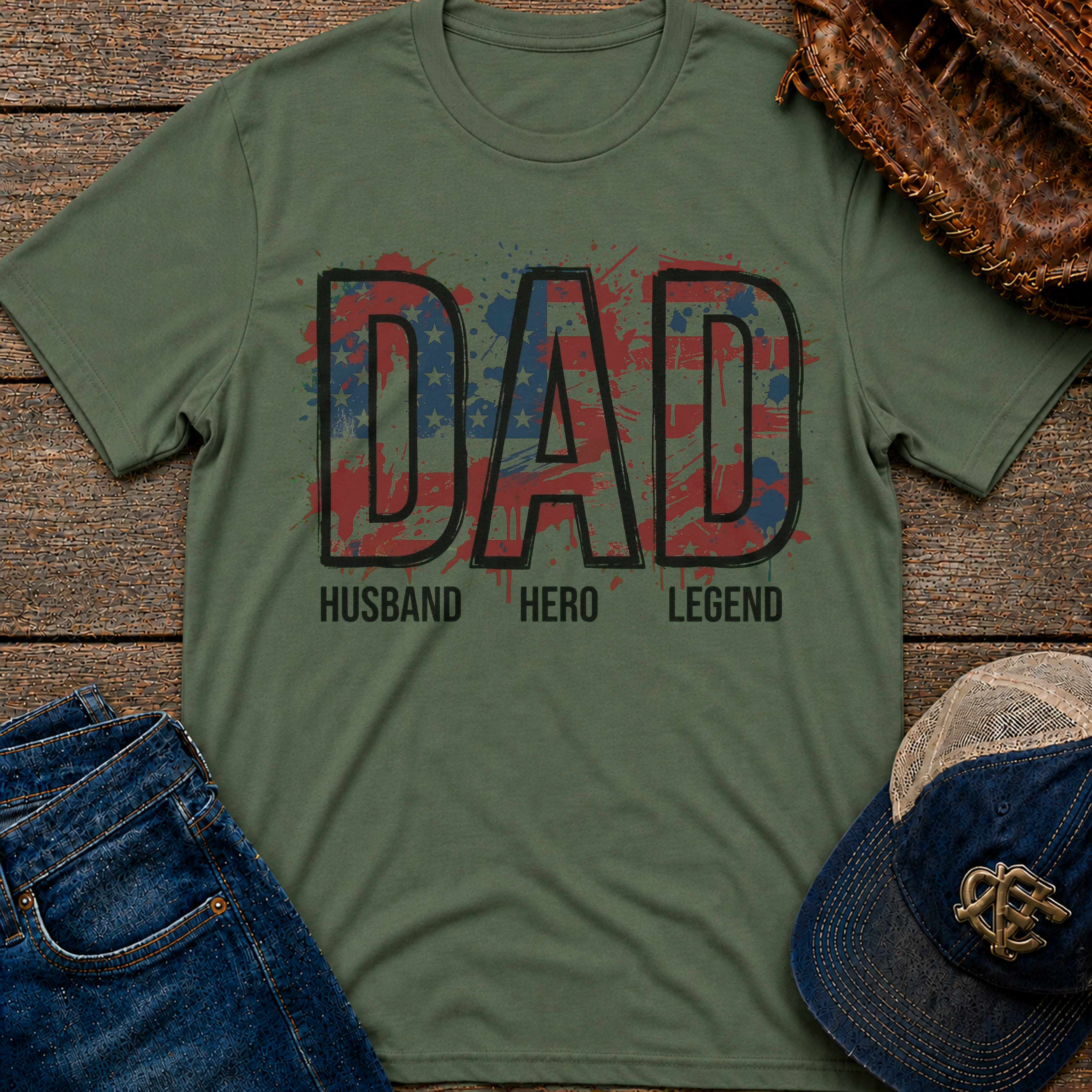 USA DAD T-Shirt