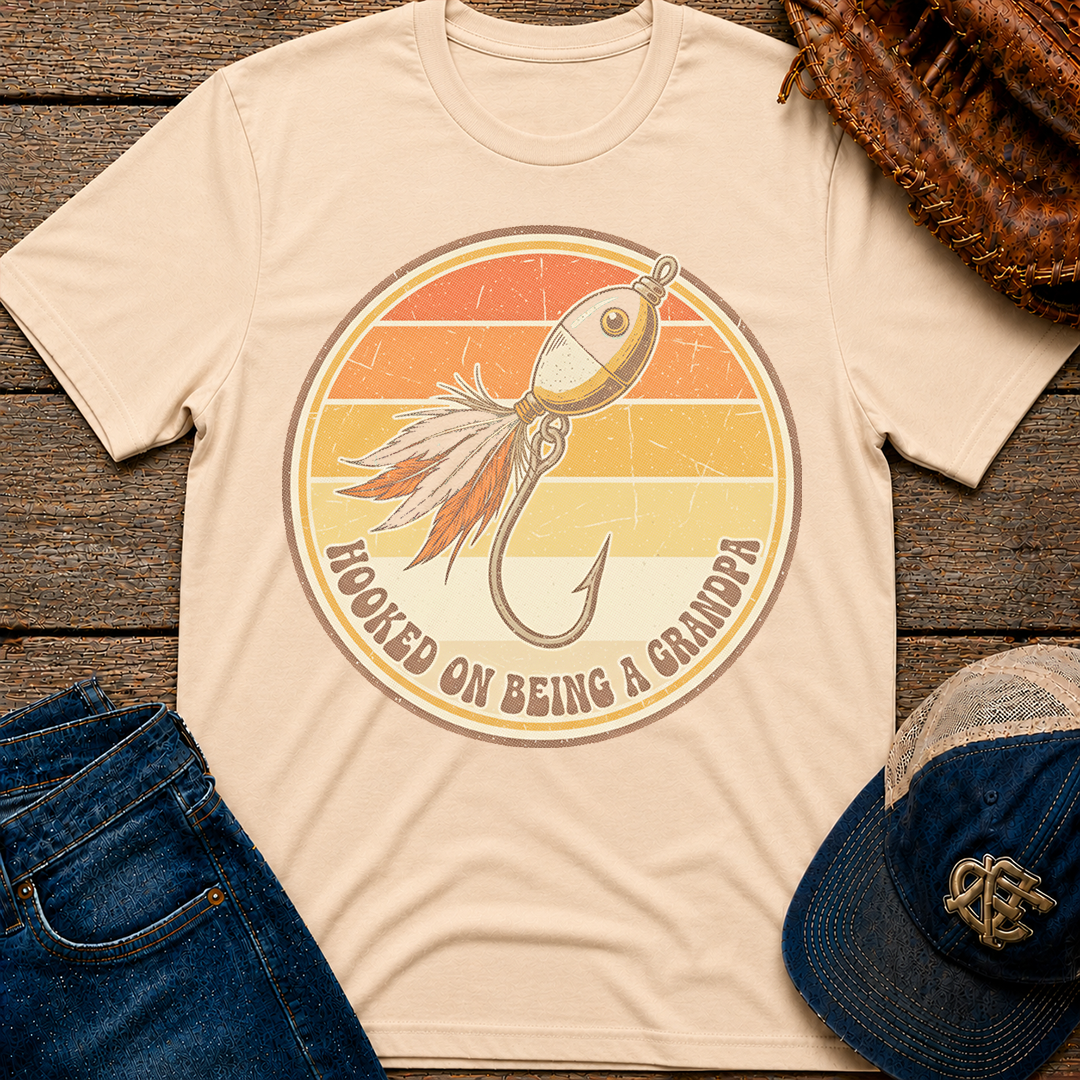 Hooked Grandpa T-Shirt