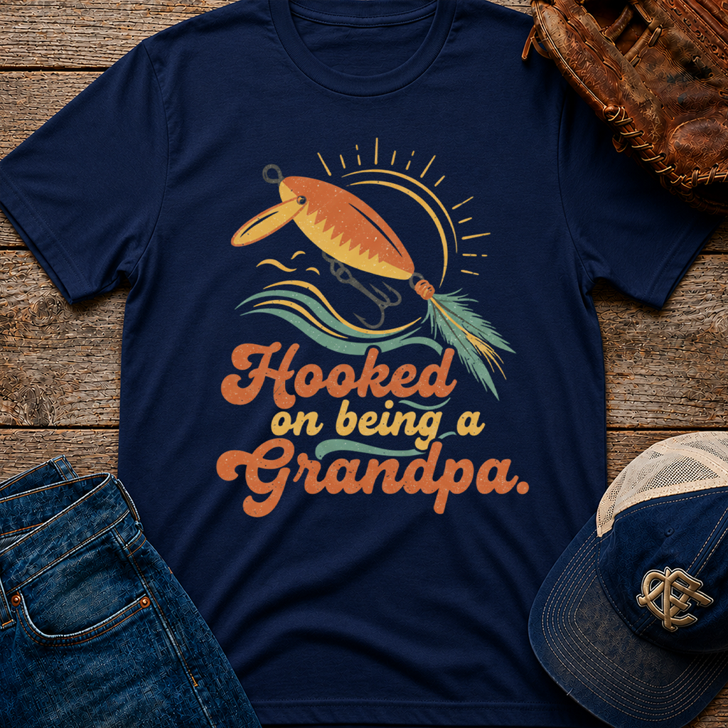 Hooked Grandpa T-Shirt
