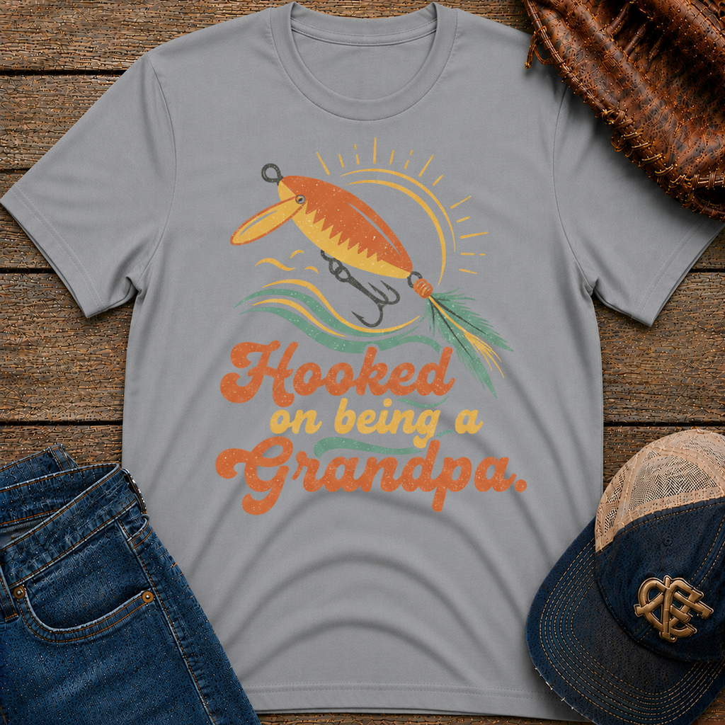 Hooked Grandpa T-Shirt