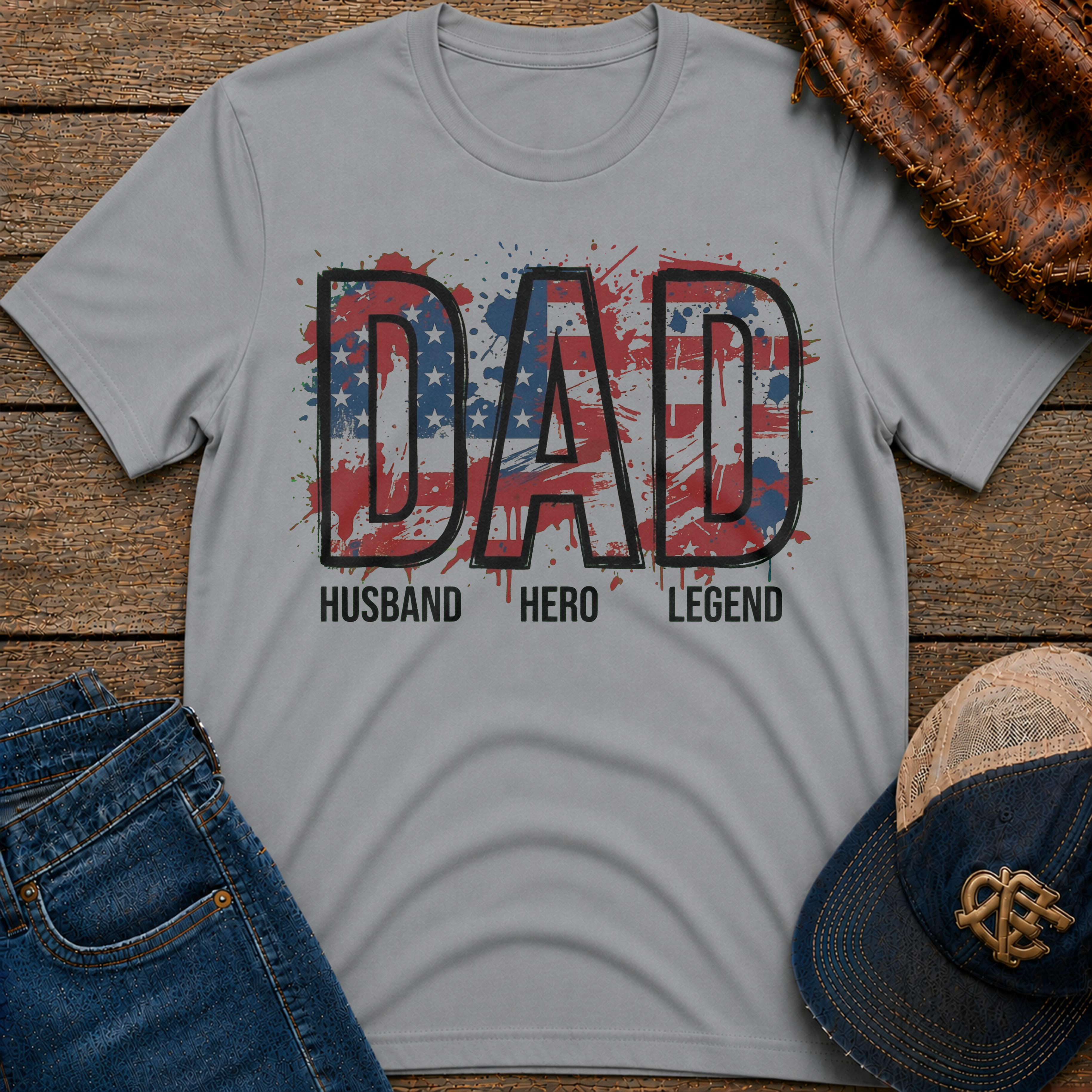 USA DAD T-Shirt