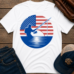 Patriotic Fishing T-Shirt