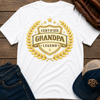 Certified Grandpa T-Shirt